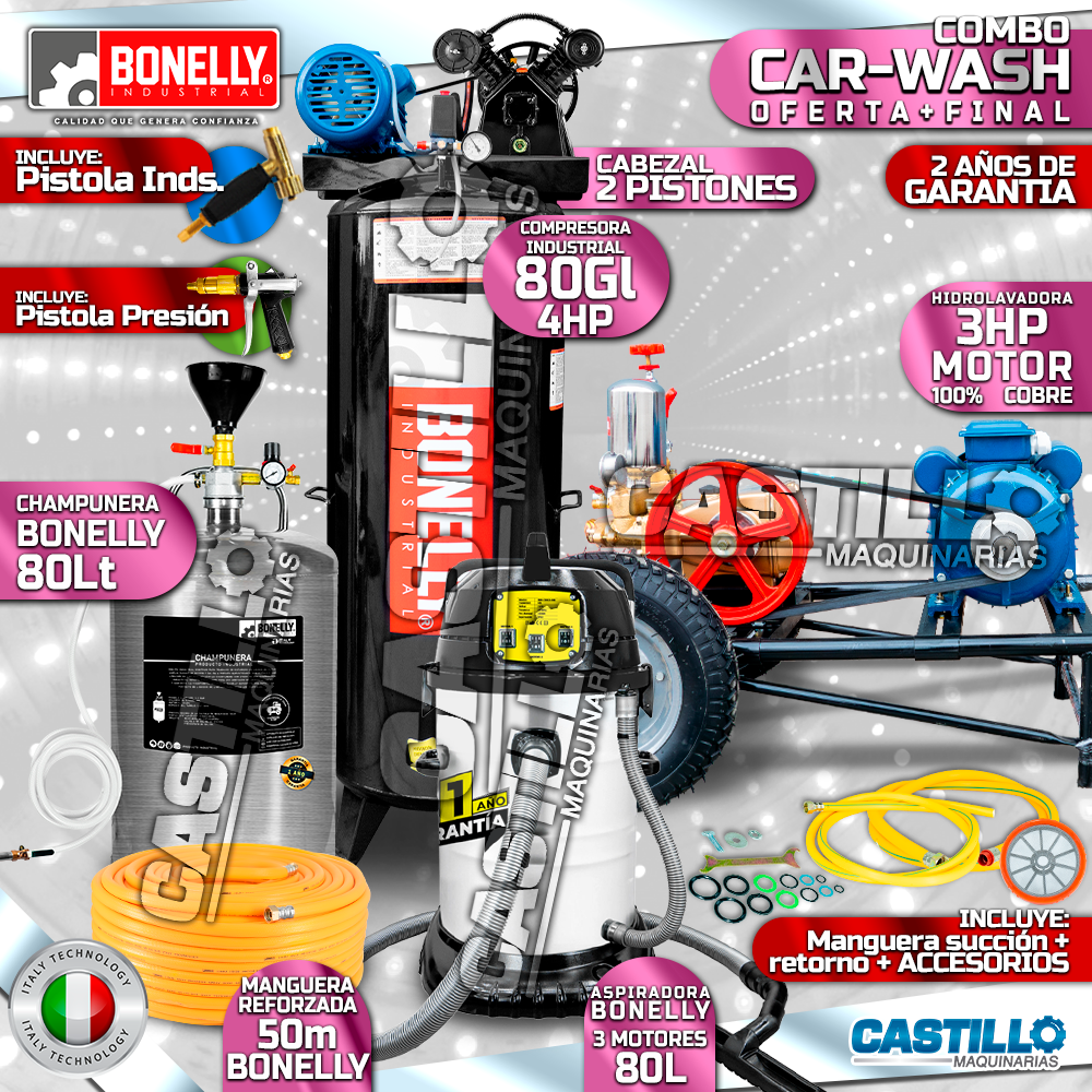 Combo CARWASH 9