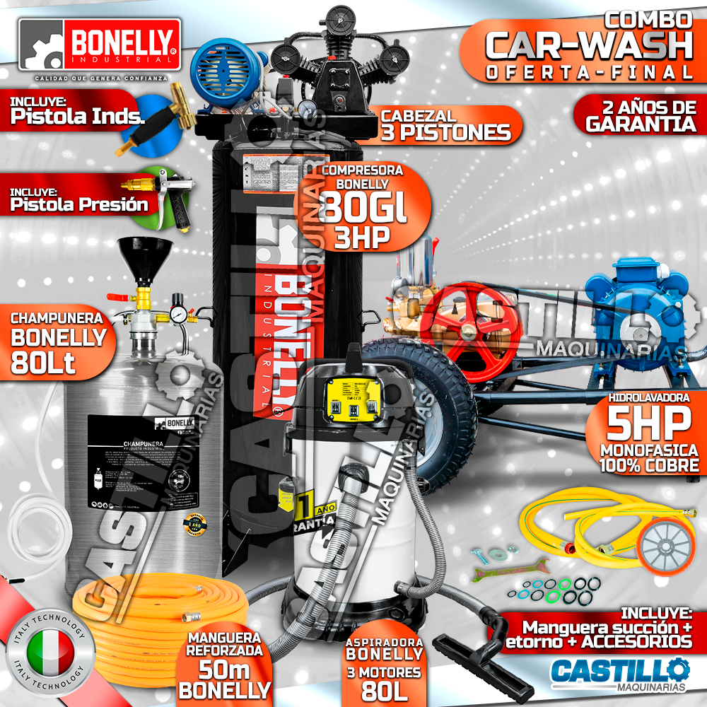 Combo CARWASH 7