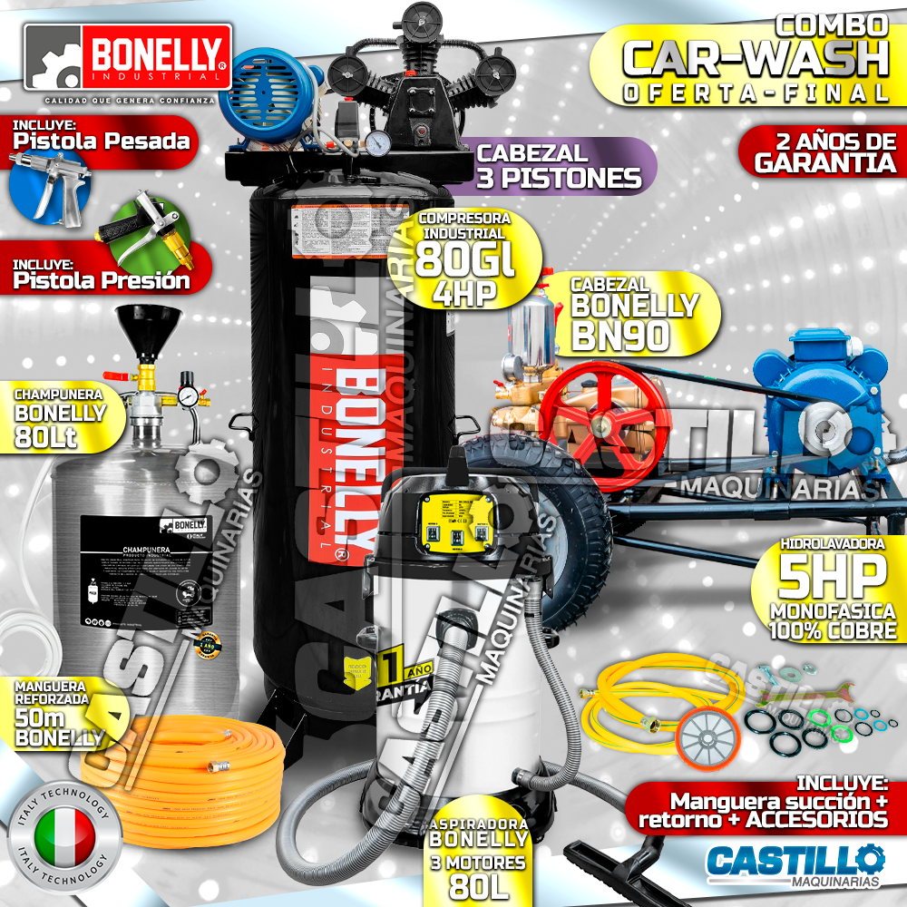 Combo CARWASH 6