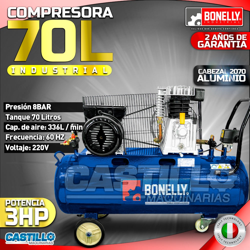 Compresora | Bonelly 70 LITROS