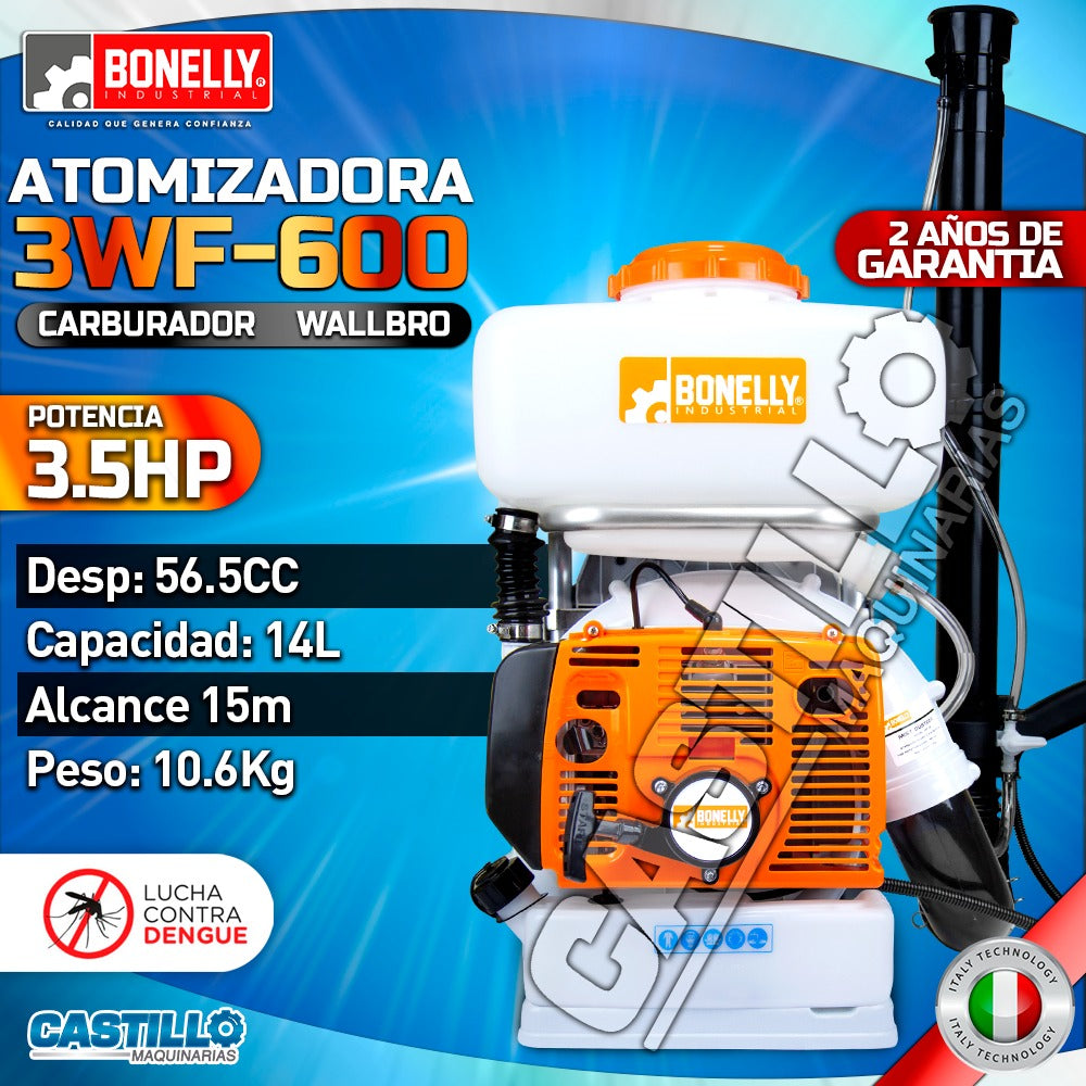 Atomizadora | 14L Bonelly 3WF-600
