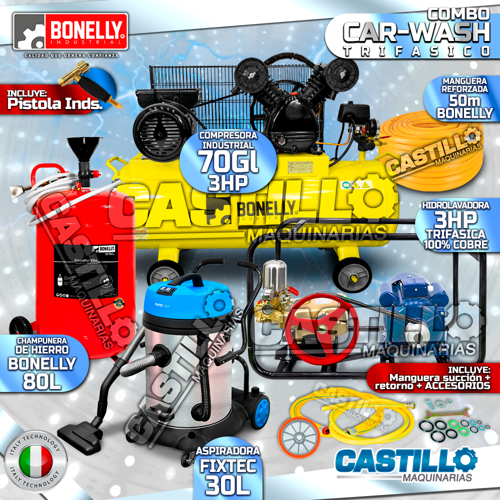 Combo CARWASH 1