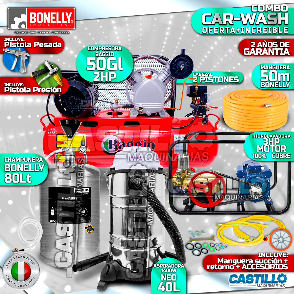 Combo CARWASH 3